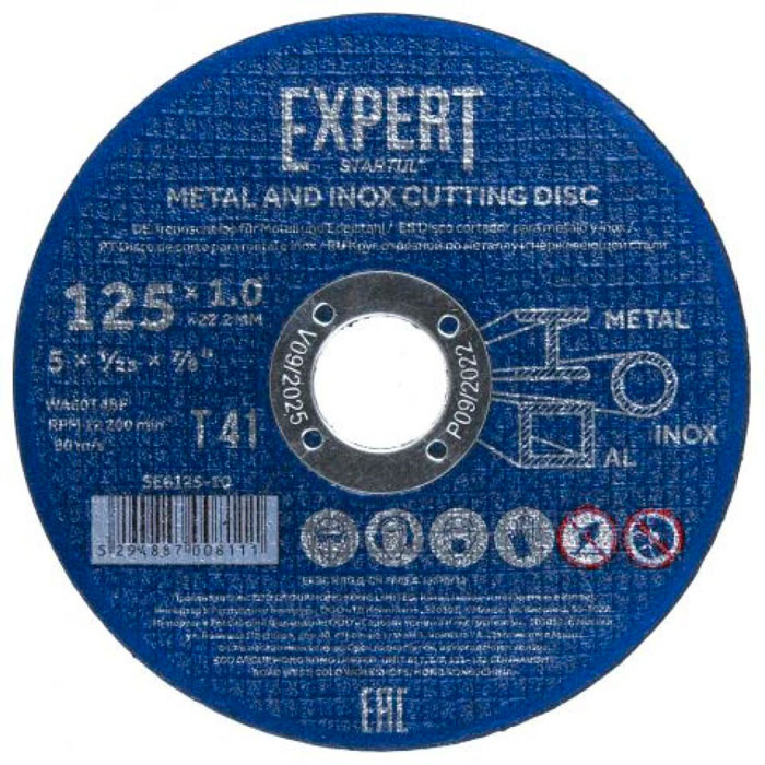 Круг отрезной STARTUL EXPERT 125х1.0×22